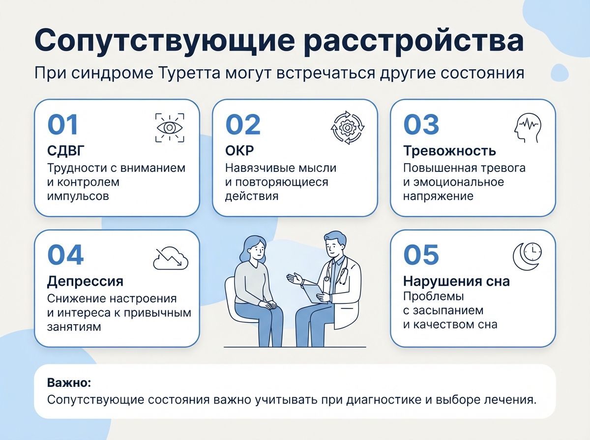 Лечение синдрома Туретта в Чулыме инфографика
